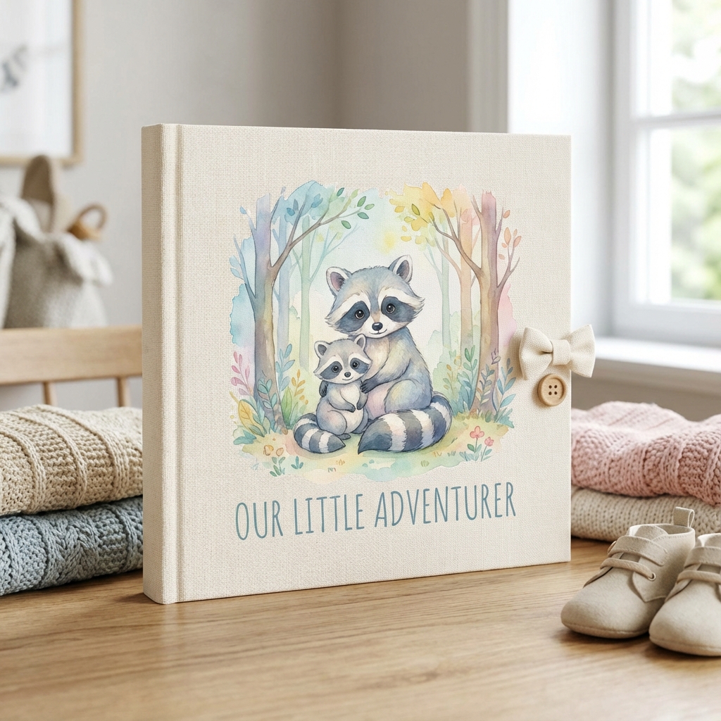 Babyalbum mit Stickern