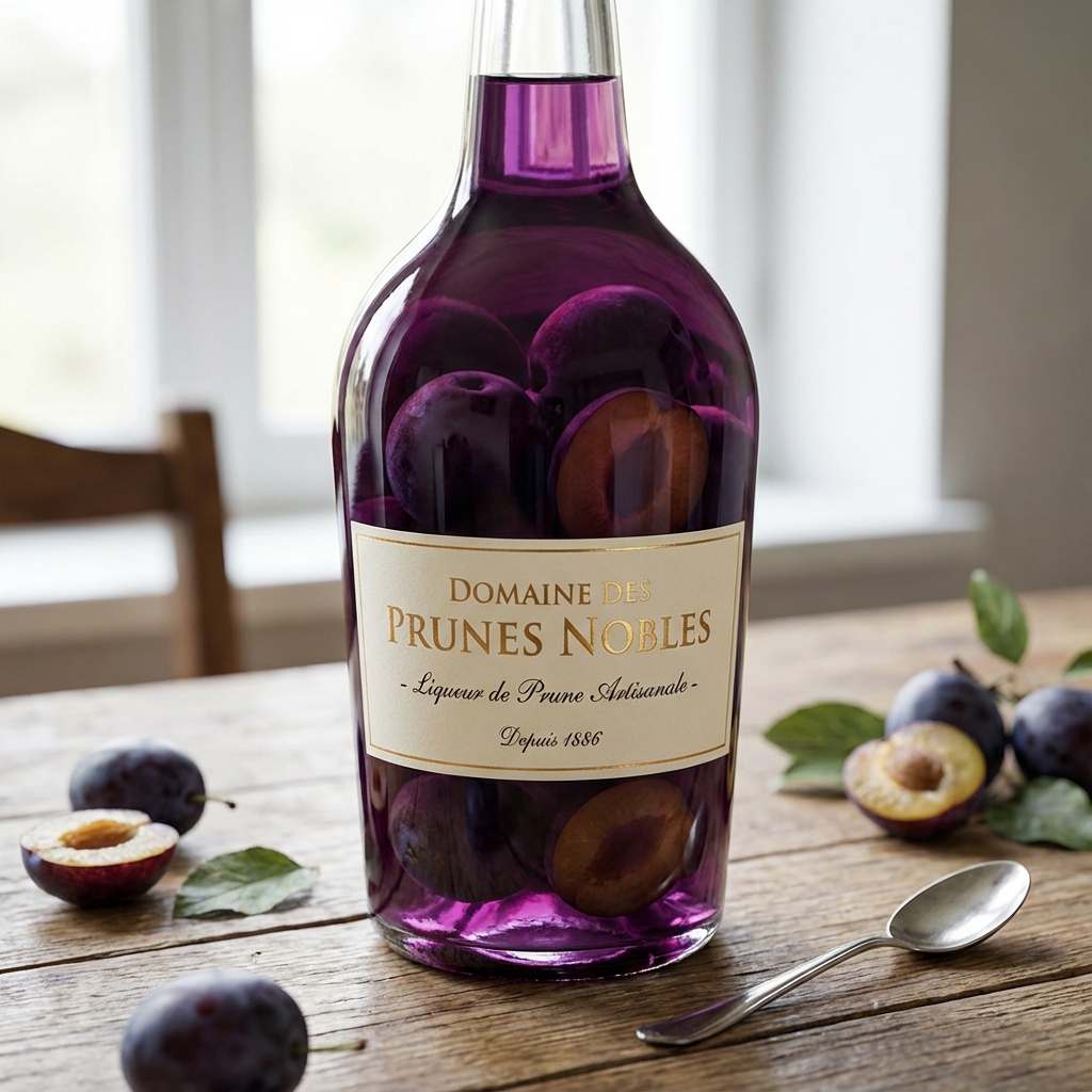 Edler Pflaumen-Likör